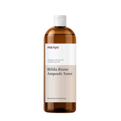 Manyo Bifida Biome Ampoule Toner (Ампульний зміцнюючий тонер з біфідобактеріями), 300 мл 8809730952229 фото