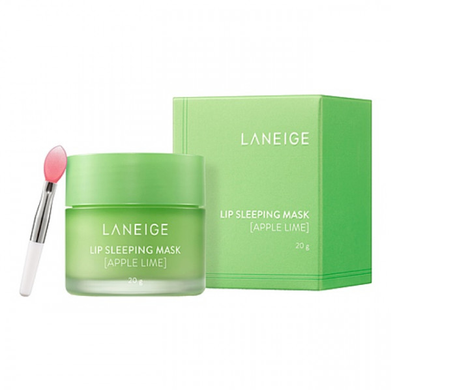 Нічна маска для губ «Яблуко та лайм» Laneige (Lip Sleeping Mask Apple Lime), 20 г  8809685797371 фото