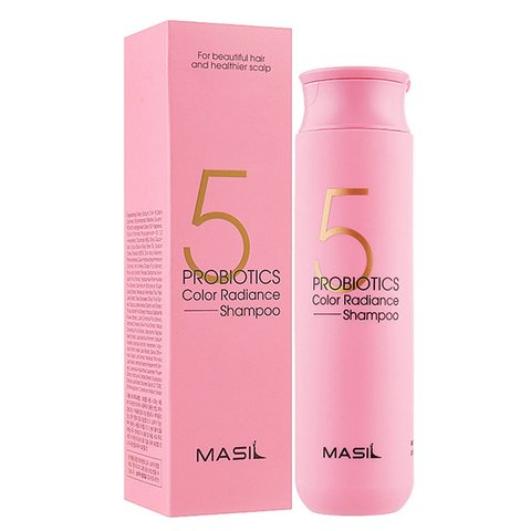 Masil 5 Probiotics Color Radiance Shampoo (Шампунь з пробіотиками для захисту кольору), 300 мл 8809744060392 фото