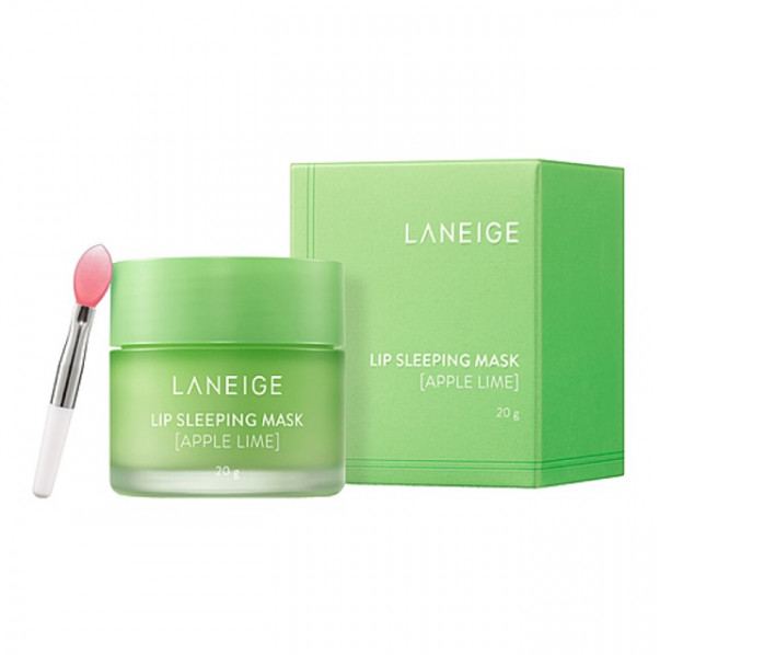 Нічна маска для губ &laquo;Яблуко та лайм&raquo; Laneige (Lip Sleeping Mask Apple Lime), 20 г  8809685797371 фото