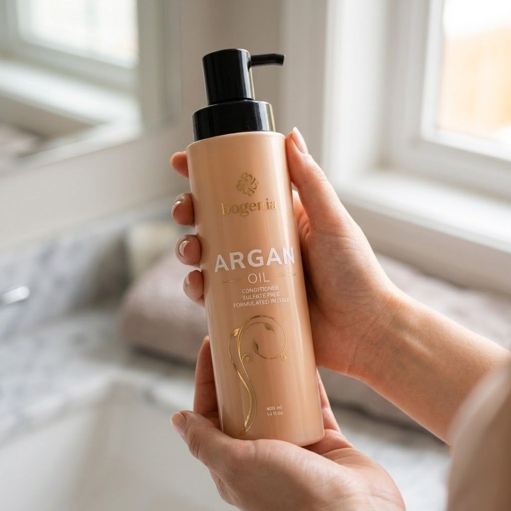 Bogenia Argan Oil Conditioner (Кондиціонер для волосся), 400 мл 4823121505126 фото