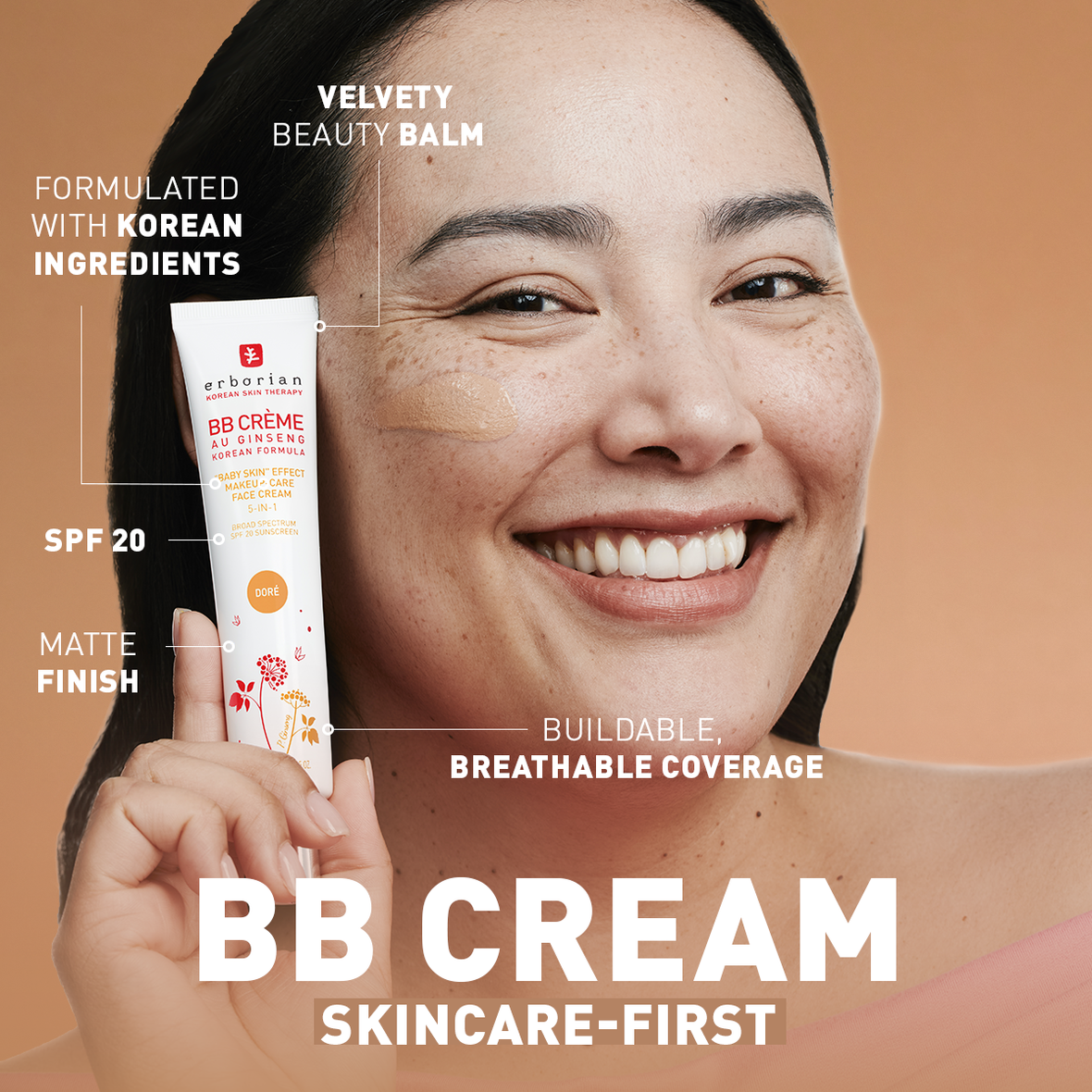 Erborian BB Cream Clair (ББ-крем з тонуючим ефектом 5 в 1), 40 мл 8809255786279 фото