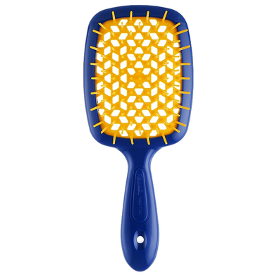 Janeke Superbrush Yellow with Blue (Щітка для волосся синя з жовтим), 1 шт 8006060527213 фото