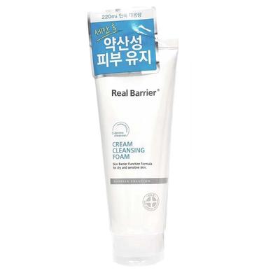 Real Barrier Cream Cleansing Foam (Кремова пінка), 220 мл 8809723785056 фото