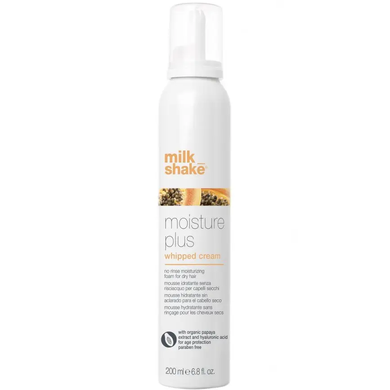 Milk Shake Moisture Plus Hair Whipped Cream (Зволожуюча піна для волосся), 200 мл 8032274076636 фото