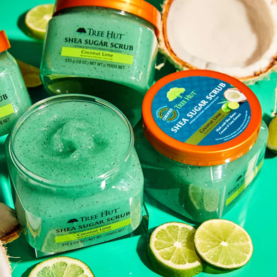 Tree Hut Coconut Lime Sugar Scrub (Скраб для тіла), 510 г  075371003035 фото