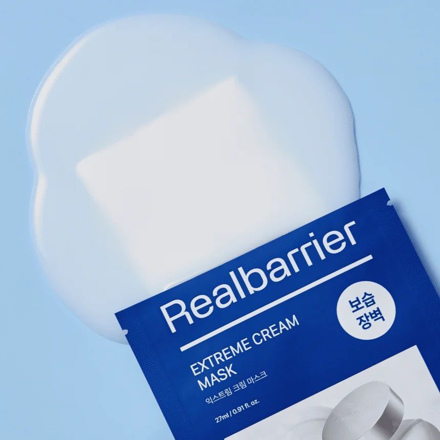 Real Barrier (Extreme Cream Mask) Заспокійлива тканинна маска, 27 мл 8809554840405 фото