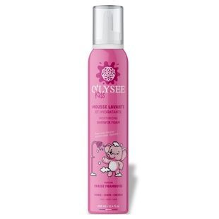 O'lysee Whipped Shower Foam Strawberry Raspberry (Дитяча крем-пінка для купання 3 в 1 з ароматом полуниці та малини), 200 мл 3520710010542 фото