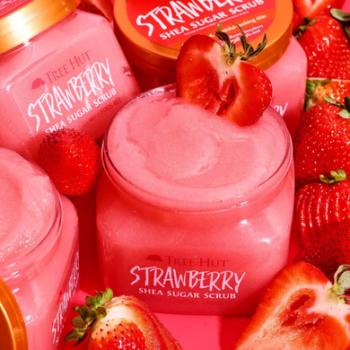 Tree Hut Strawberry Sugar Scrub (Скраб для тіла), 510 г 075371002687 фото