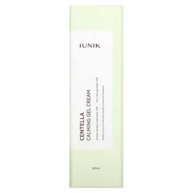 Iunik Centella Calming Gel Cream (Заспокійливий крем-гель для обличчя з центеллою), 60 мл 8809728080118 фото