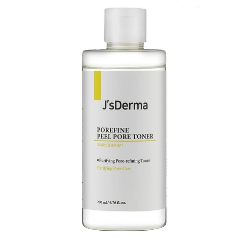 J'sDerma Porefine Peel Pore Toner (Тонер для очищення пір), 200 мл 8809099264353 фото