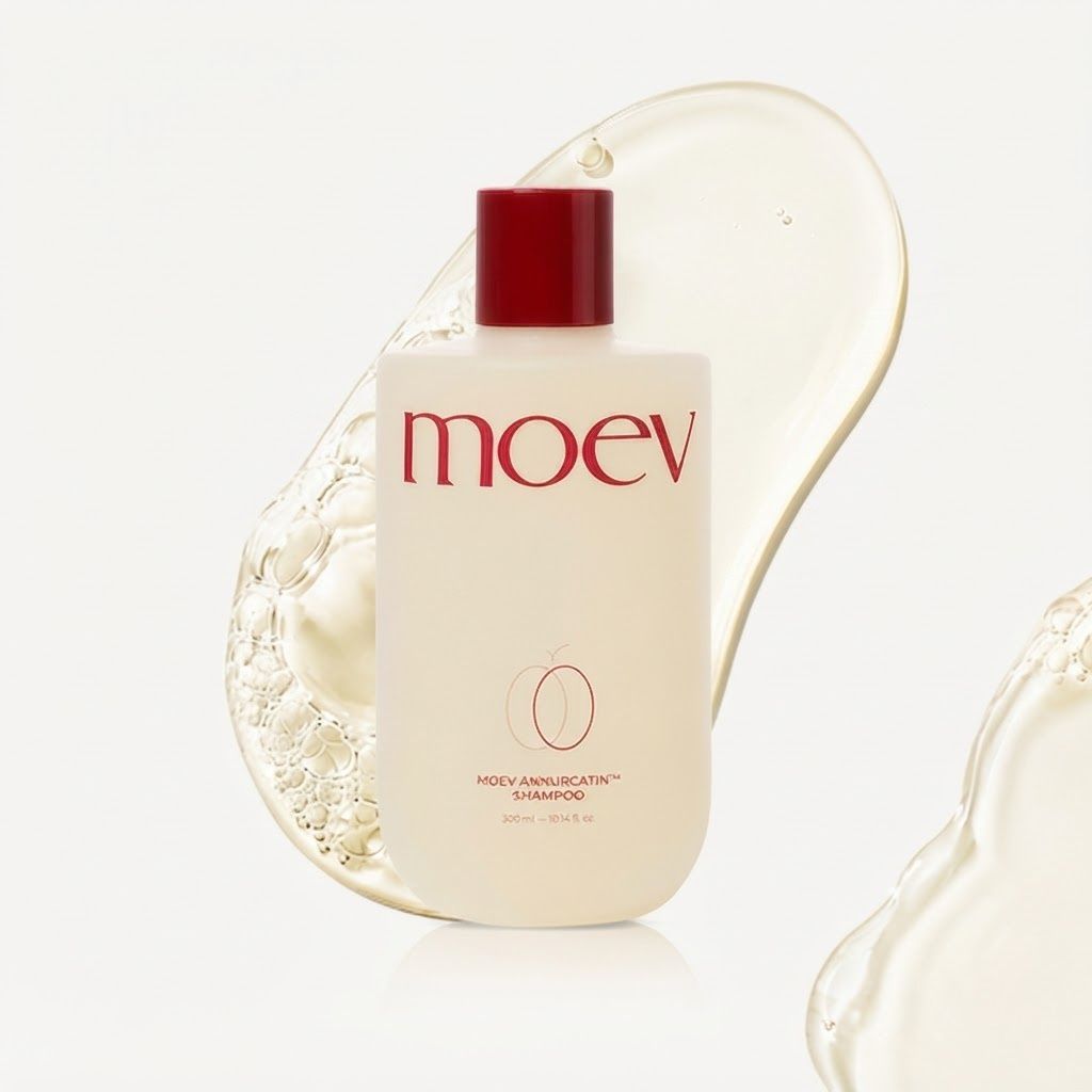 Moev Annurcatin Shampoo (Зміцнювальний шампунь для об'єму), 300 мл 8809494587040 фото