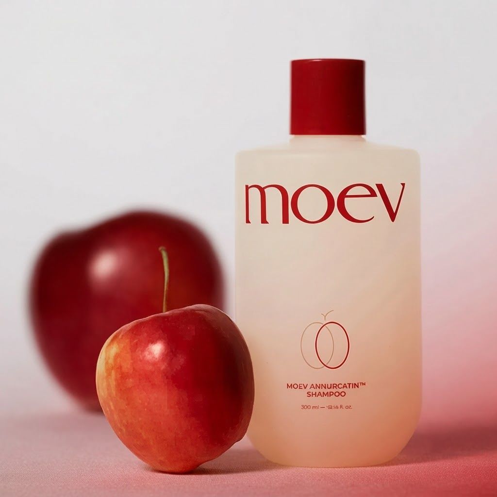 Moev Annurcatin Shampoo (Зміцнювальний шампунь для об'єму), 300 мл 8809494587040 фото