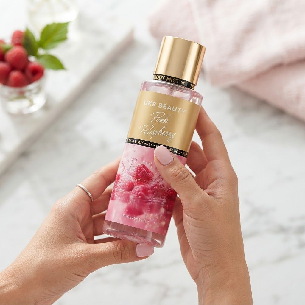 Ukr Beauty Pink Raspberry Perfumed Body Mist (Парфумований міст для тіла), 250 мл