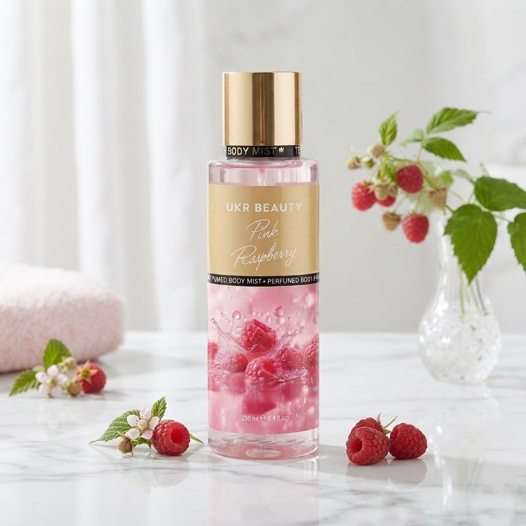 Ukr Beauty Pink Raspberry Perfumed Body Mist (Парфумований міст для тіла), 250 мл