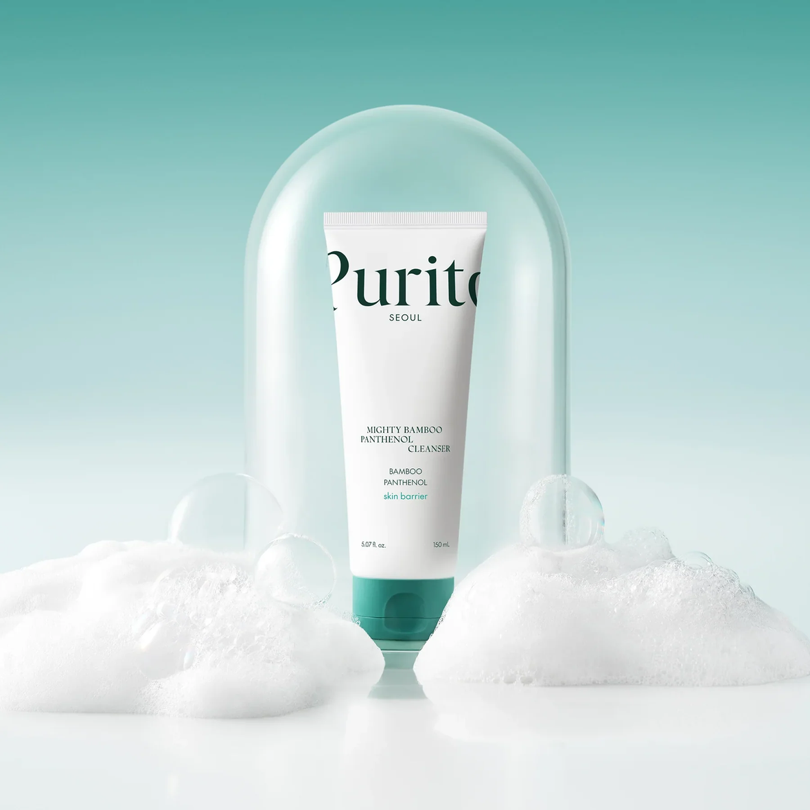 Purito Seoul Mighty Bamboo Panthenol Cleanser (Гель для умивання з екстрактом бамбука та пантенолом), 150 мл 8809563103652 фото