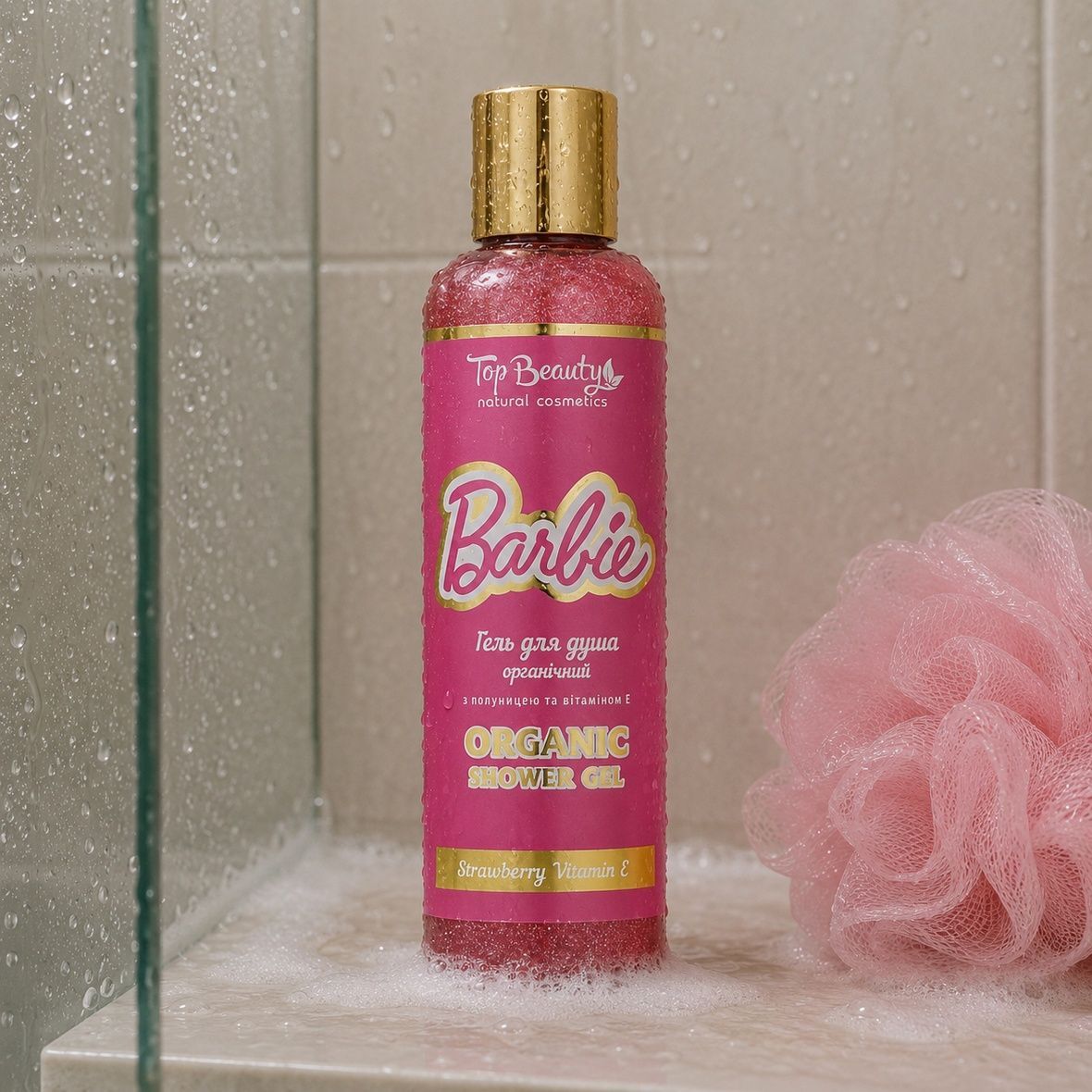 Top Beauty Barbie Shower Gеl (Гель для душу органічний з шимером), 200 мл 4820169186799 фото