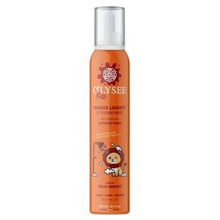 O'lysee Whipped Shower Foam Peach Apricot (Дитяча крем-пінка для купання 3 в 1 з ароматом персика та абрикоса), 200 мл 3520710010559 фото