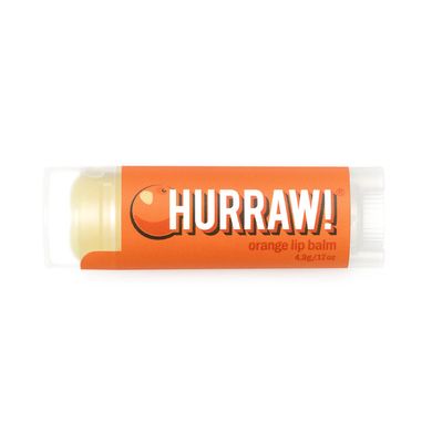 Hurraw! Orange Lip Balm (Бальзам для губ), 4.8 г 851228005151 фото