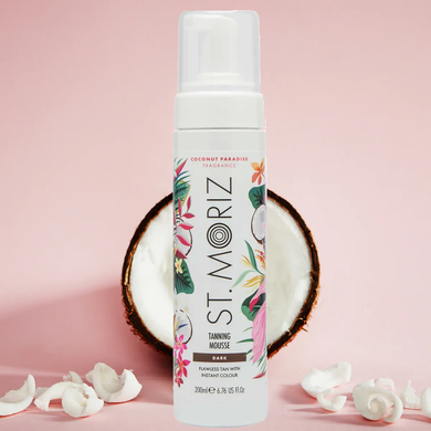 St.Moriz Pro Dark Coconut Paradise (Автобронзат-мус), 200 мл 5060950961573 фото