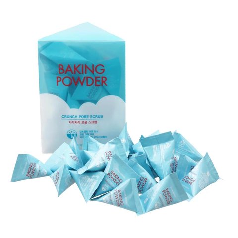 Etude House Baking Powder Crunch Pore Scrub (Скраб для обличчя з харчовою содою), 7 г 8809668012019 фото