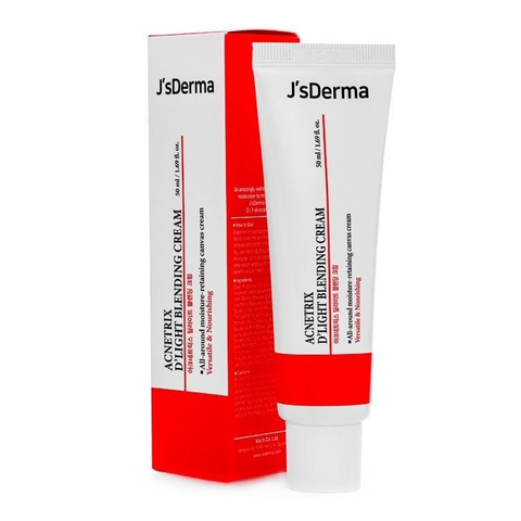 J'sDerma Acnetrix Blending Cream (Відновлюючий крем для проблемної шкіри), 50 мл 8809099264452 фото