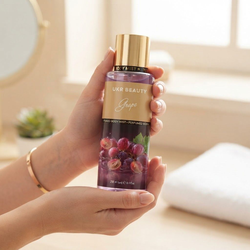 Ukr Beauty Grape Perfumed Body Mist (Парфумований міст для тіла), 250 мл