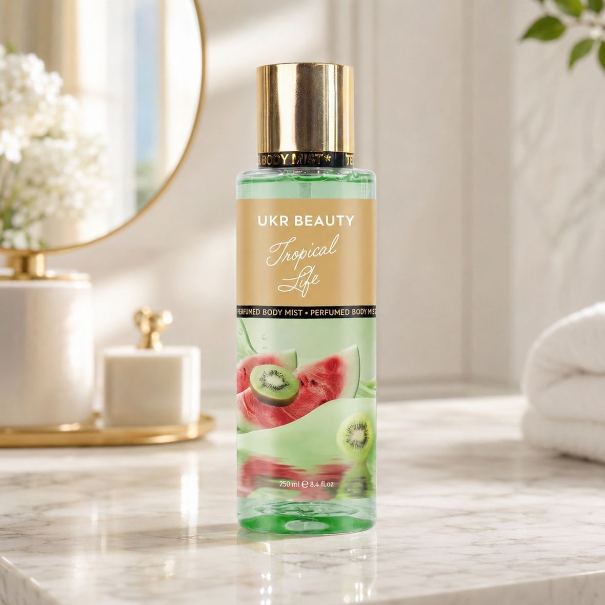 Ukr Beauty Tropical Life Perfumed Body Mist (Парфумований міст для тіла), 250 мл