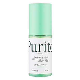 Purito Seoul Wonder Releaf Centella Serum Unscented (Заспокійлива сироватка з центеллою без ефірних олій), 60 мл 8809563100316 фото