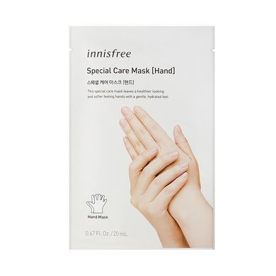 Зволожуюча маска для рук Innisfree (Special Care Mask Hand), 20 мл 8809612860345 фото