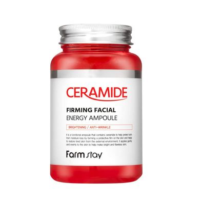 FarmStay Ceramide Firming Facial Energy Ampoule (Ампульна сироватка з керамідами), 250 мл 8809674690751 фото