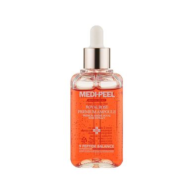 Medi-Peel Royal Rose Premium Ampoule (Сироватка ампульна антивікова з екстрактом троянди), 100 мл 8809409348445 фото