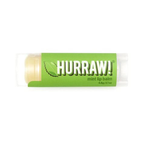 Бальзам для губ Hurraw! (Mint Lip Balm), 4,8 г 851228005137 фото