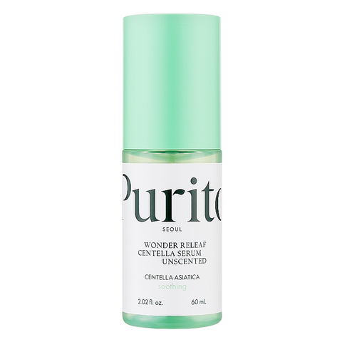 Purito Seoul (Wonder Releaf Centella Serum Unscented) Заспокійлива сироватка з центеллою без ефірних олій, 60 мл 8809563100316 фото