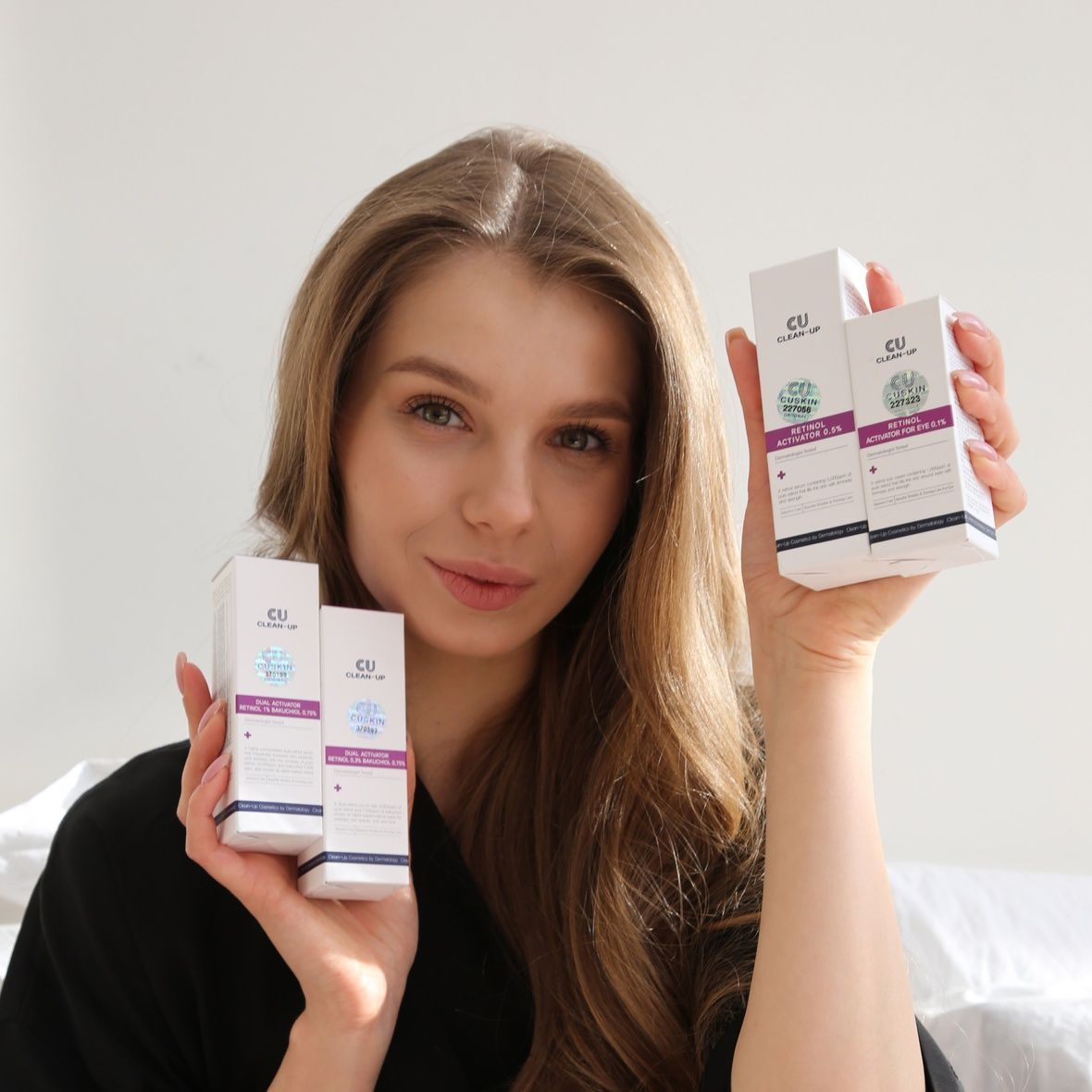 CU SKIN Clean-up Dual Activator Retinol 1% Bakuchiol 0.75% (Сироватка з ретинолом 1% та бакучіолом 0,75%), 30 мл 8809207222985 фото