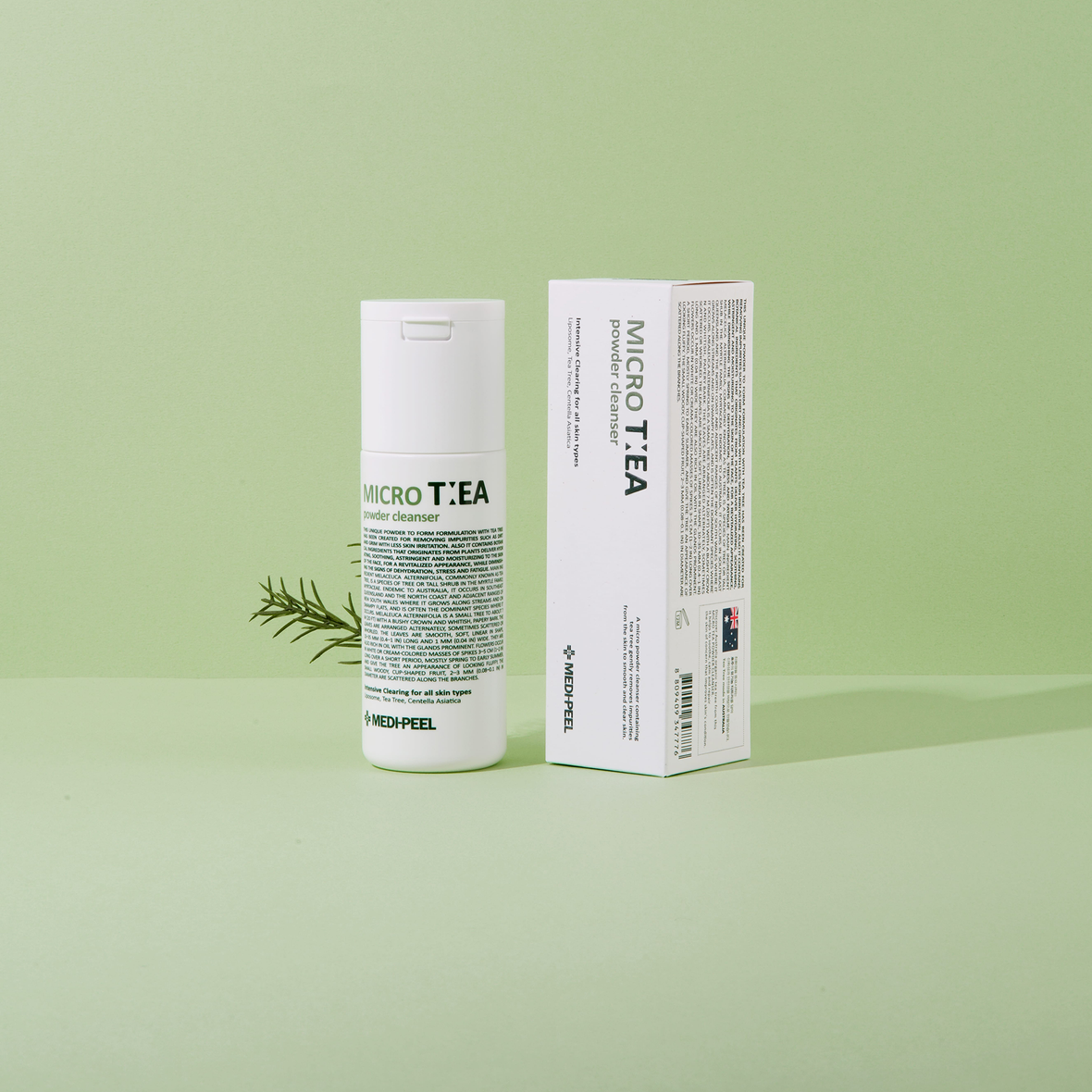 Medi-Peel Micro Tea Powder Cleanser (Ензимна пудра з чайним деревом), 70 г 8809409347776 фото