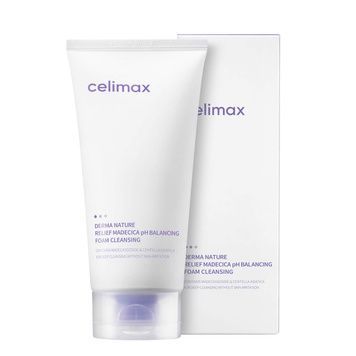 Celimax Derma Nature Relief Madecica pH Balancing Foam Cleansing (Заспокійлива пінка для вмивання), 150 мл  8809975194439 фото