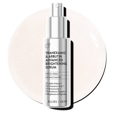 Allies of Skin Tranexamic & Arbutin Advanced Brightening Serum (Освітлююча сироватка для обличчя), 30 мл  8885014073460 фото