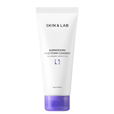 М’яка пінка для очищення шкіри SKIN&LAB (Barrierderm Mild Foam Cleanser), 150 мл 8809525931637 фото