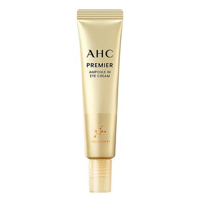 AHC Premier Ampoule In Eye Cream (Антивіковий крем-сироватка для шкіри навколо очей із колагеном), 12 мл 8809759098663 фото