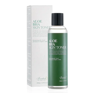 Benton Aloe BHA Skin Toner (Тонер з алое та саліциловою кислотою для обличчя), 200 мл 8809540510237 фото