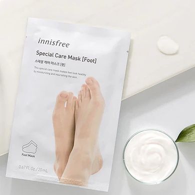 Зволожуюча маска для ніг Innisfree (Special Care Mask Foot), 20 мл 8809612860352 фото