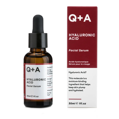 Q+A Hyaluronic Acid Facial Serum (Сироватка для обличчя "Гіалуронова кислота"), 30 мл 742271477159 фото