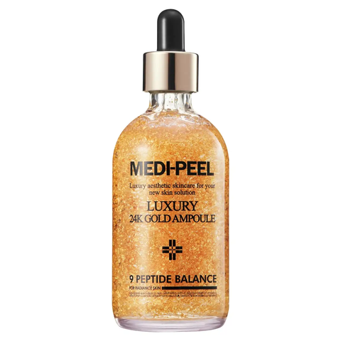 Medi-Peel Luxury 24K Gold Ampoule (Антиоксидантна сироватка для обличчя), 100 мл 8809409343082 фото