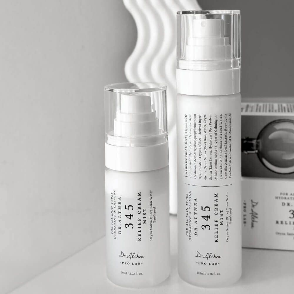 Dr.Althea 345 Relief Cream Mist (Двофазний крем-міст для відновлення шкіри з рисовою водою), 60 мл 8809447256122 фото