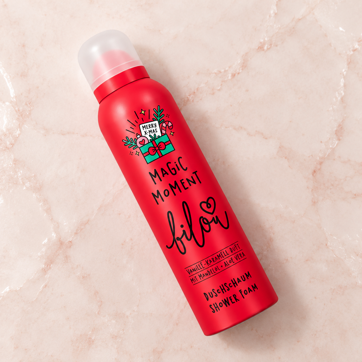 Bilou Magic Moment Shower Foam (Пінка для душу &laquo;Чарівна мить&raquo; з ароматом ванілі та карамелі), 200 мл 4260437291945 фото