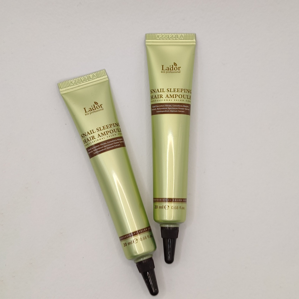 Lador Snail Sleeping Hair Ampoule (Нічна кератинова сироватка для волосся), 20мл  8809500810599 фото