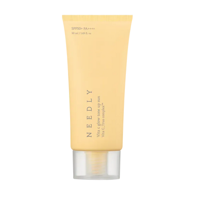 Needly Vita C Glow Tone Up Sun SPF 50+ (Сонцезахисний крем з ефектом освітлення та сяйва), 50 мл 8809455422427 фото