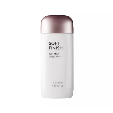 Missha All-around Safe Block Soft Finish Sun Milk (Сонцезахисне молочко), 70 мл 8809581452367 фото