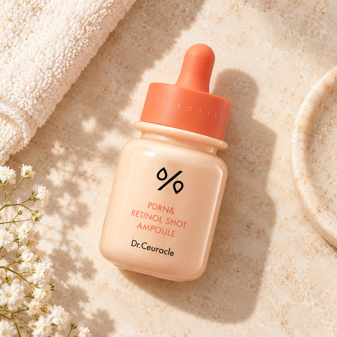 Dr.Ceuracle PDRN & Retinol Shot Ampoule (Антивікова сироватка з полінуклеотидами, ретинолом та спікулами), 30 мл 8806133617045 фото